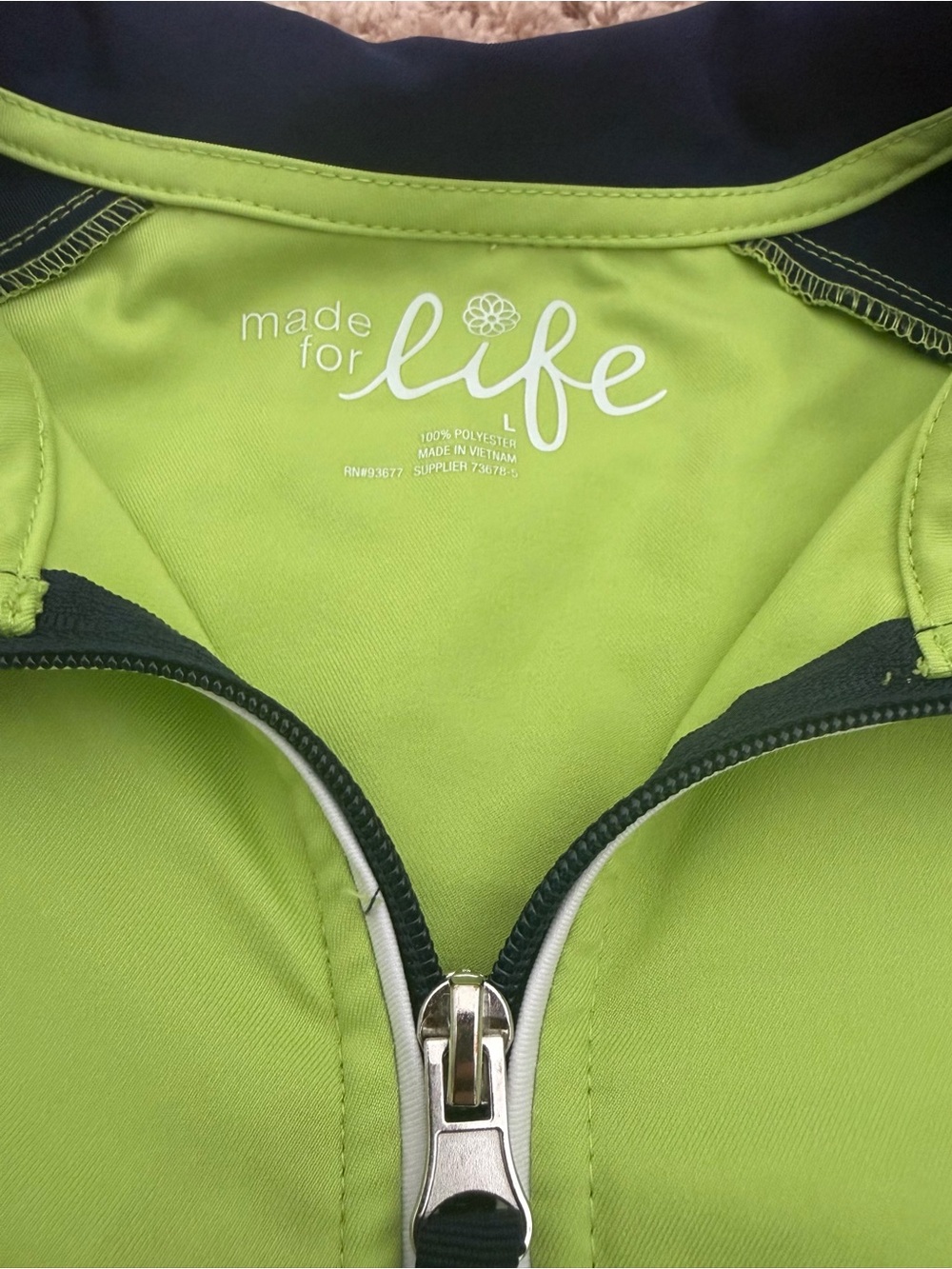 Made For Life Women's Full-Zip Track Jacket - Size L - Picture 4 of 10